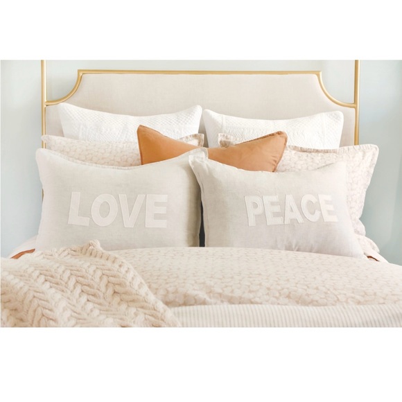 Set of 2 100% linen pillow shams - Picture 3 of 4
